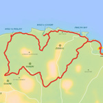 Salt Pans to Ta’ Pinu Tour Map