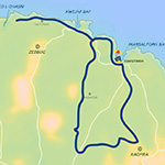 Marsalforn Valleys Tour Map