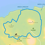 San Dimitri Area, Għarb Tour Map